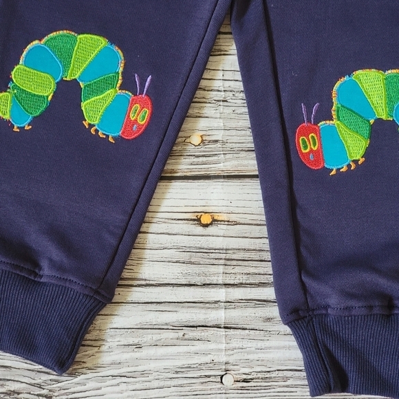 The Very Hungry Caterpillar Long-Sleeve Top and Pants Outfit NWT - Picture 8 of 12